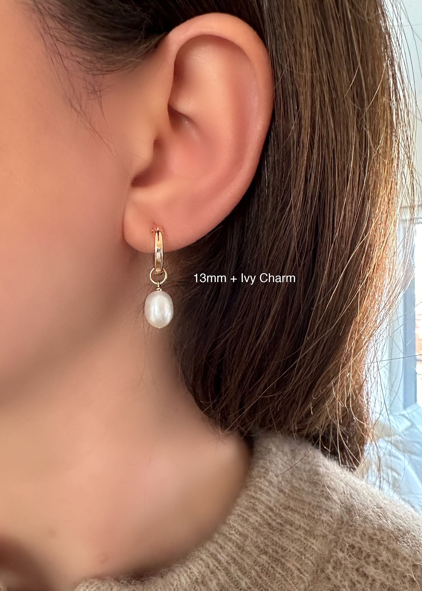 Créoles dorées simples