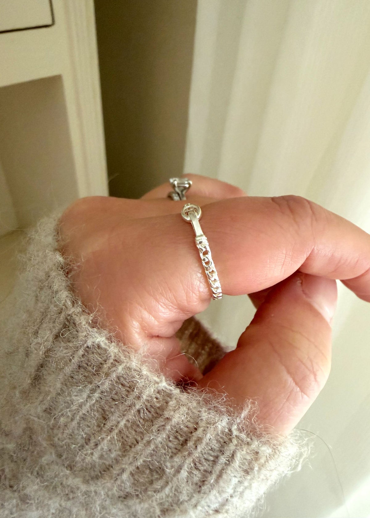 Buckle Ring - Silver