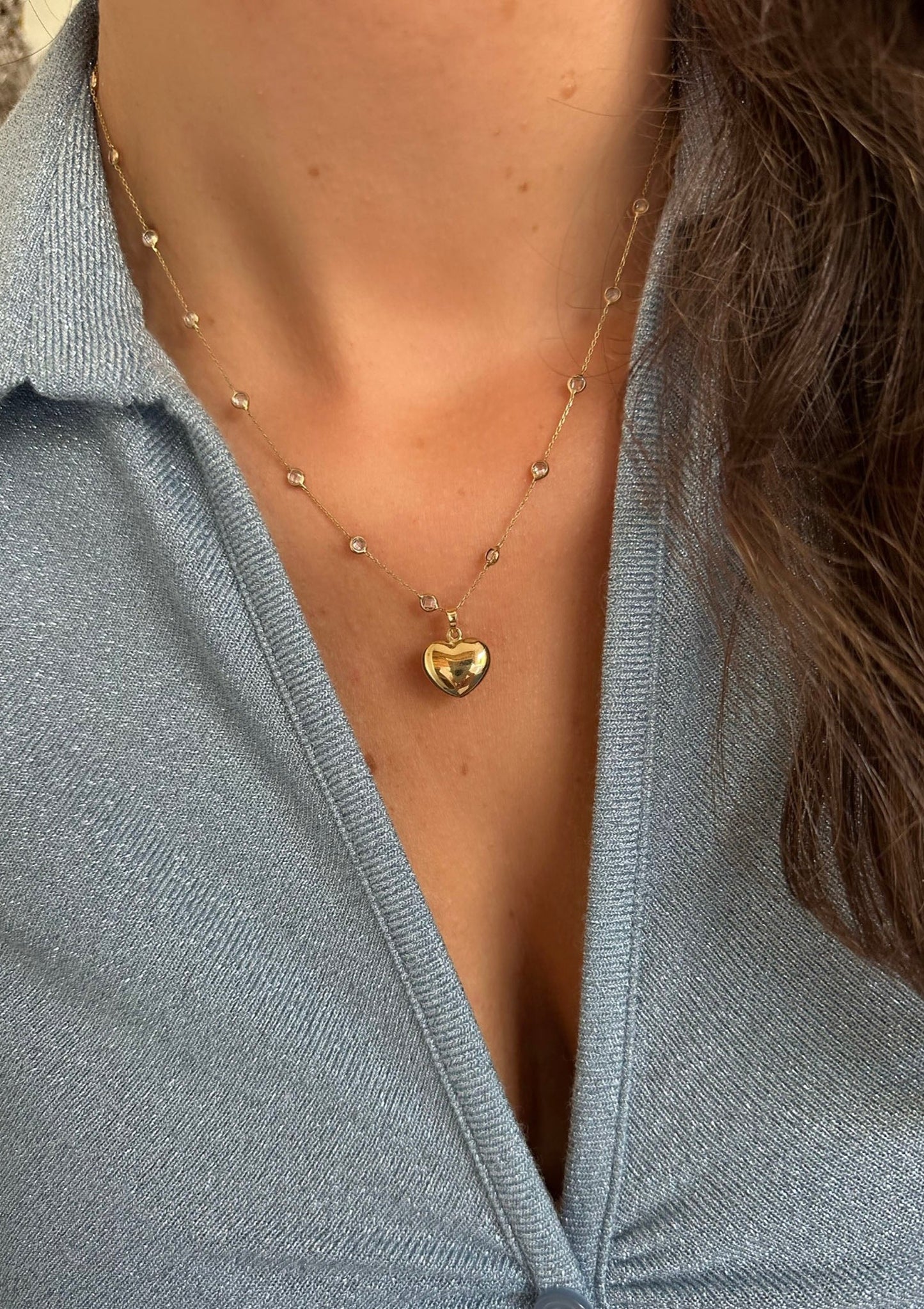 Puffy Heart Pendant