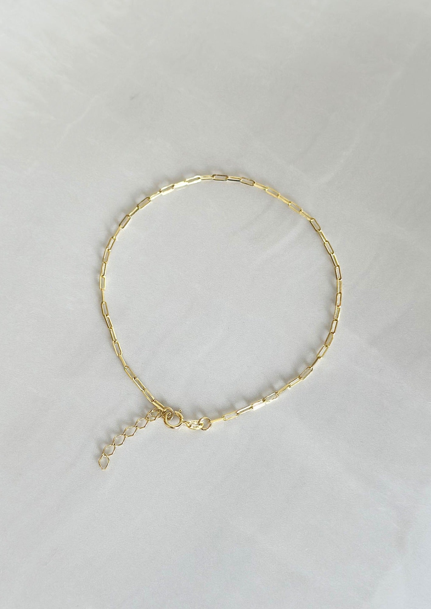 Paper Clip Anklet
