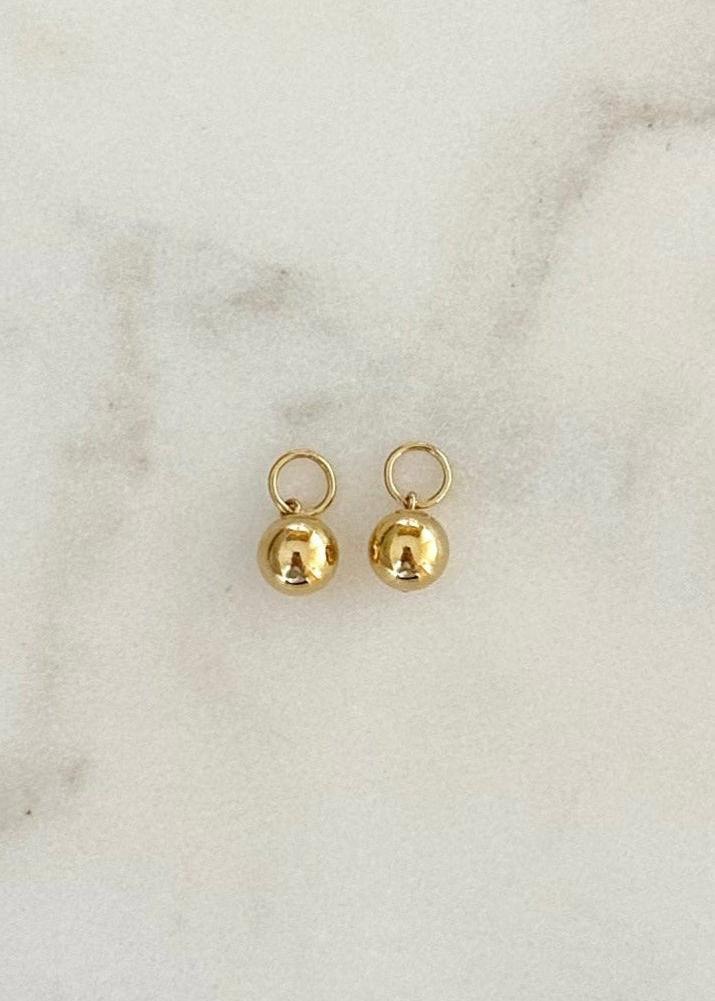 Gold Ball Charms