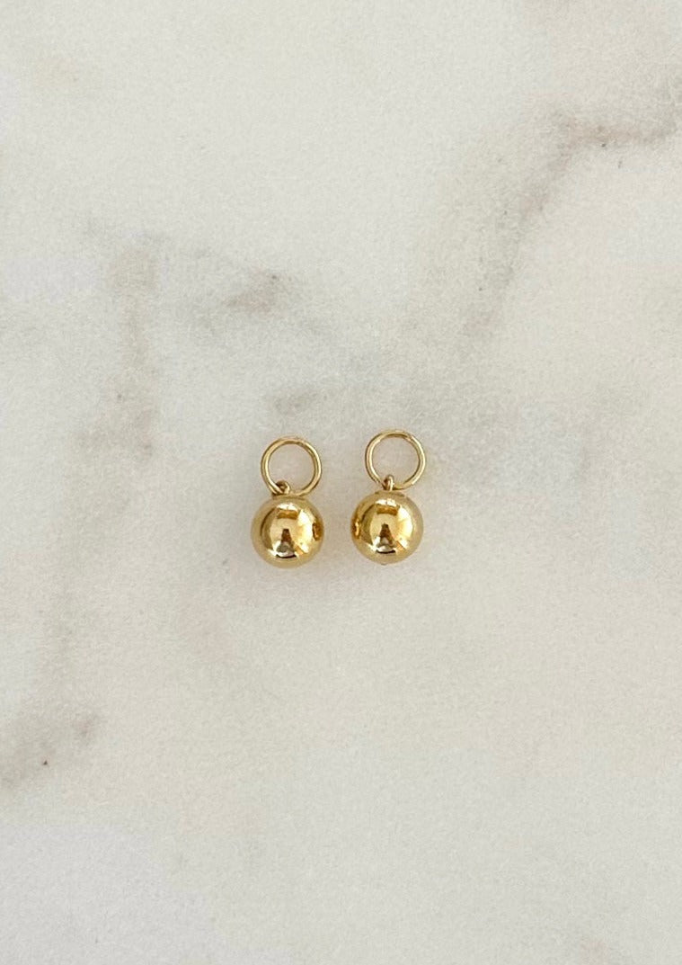 Gold Ball Charms