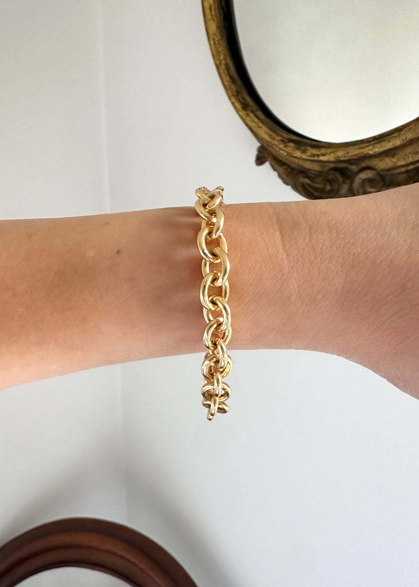 XL Cable Chain Bracelet - 14k Gold Filled