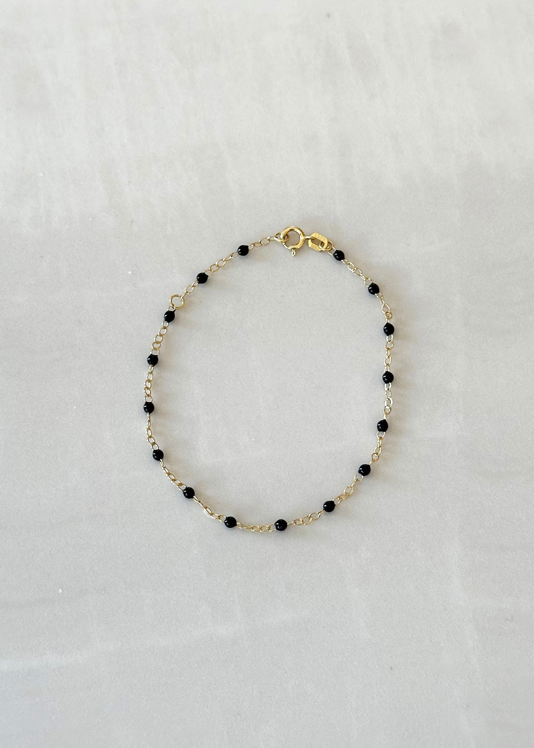 Enamel Bracelet - 14k Gold