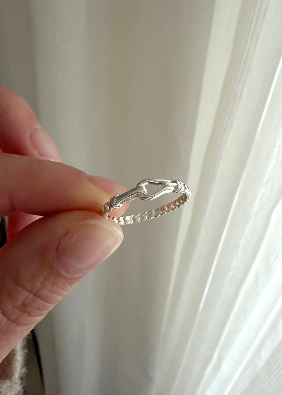 Buckle Ring - Silver