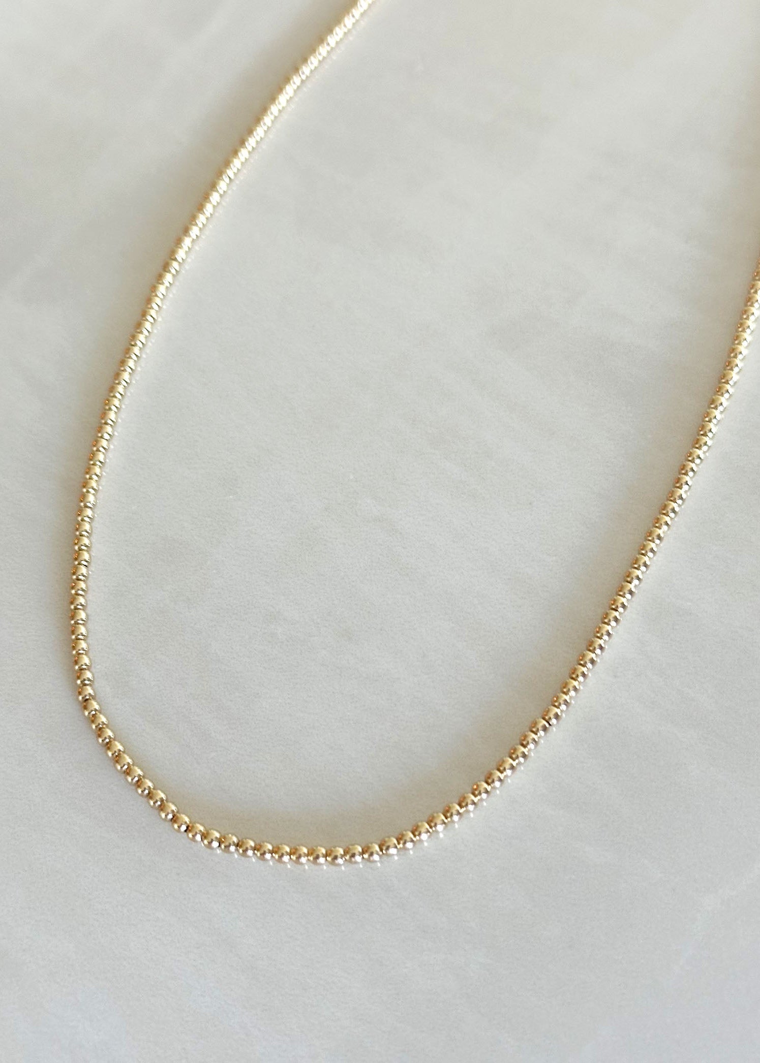 Cove Necklace (2mm) - 14k Gold Filled
