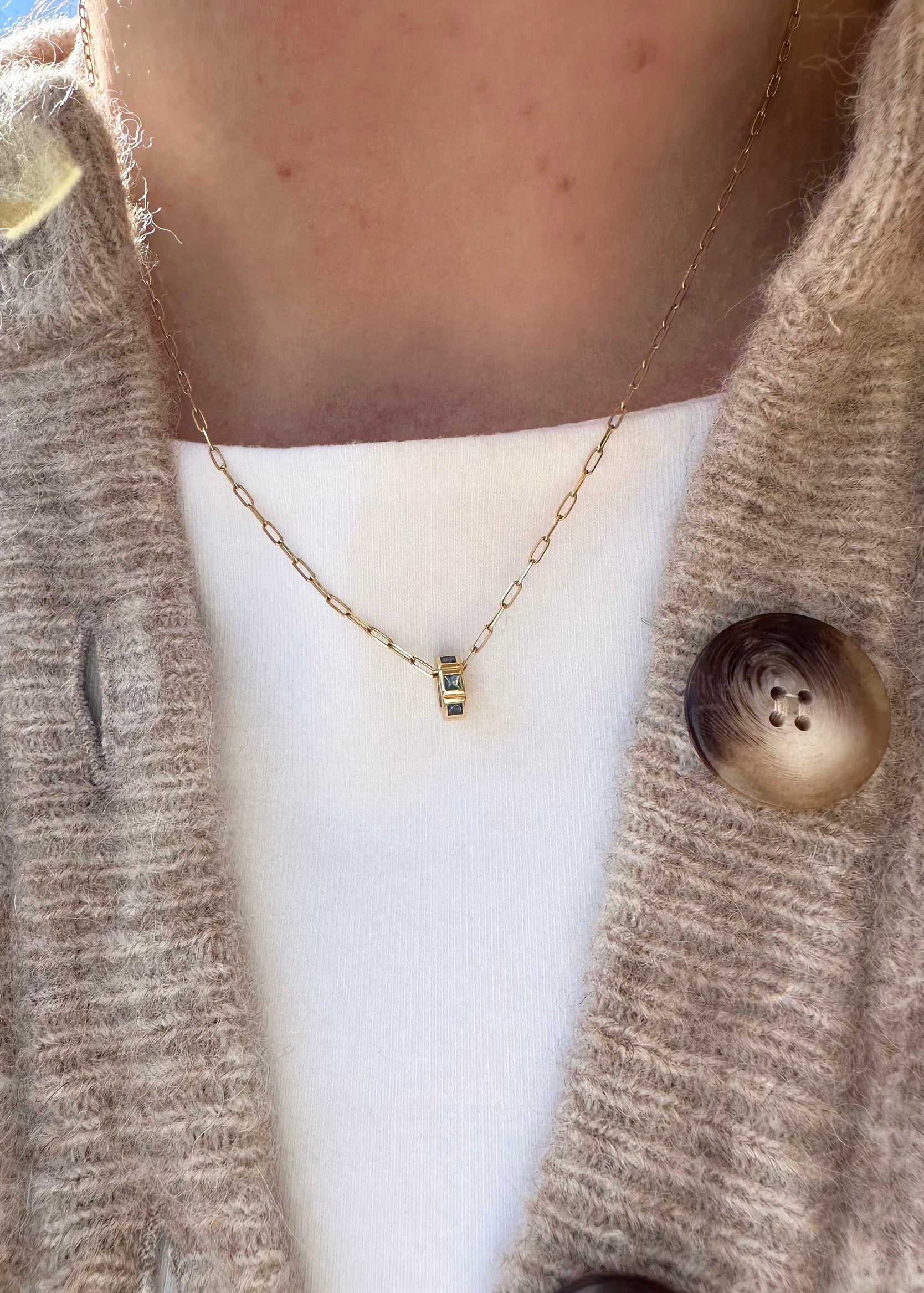 Birthstone Spacer Charms