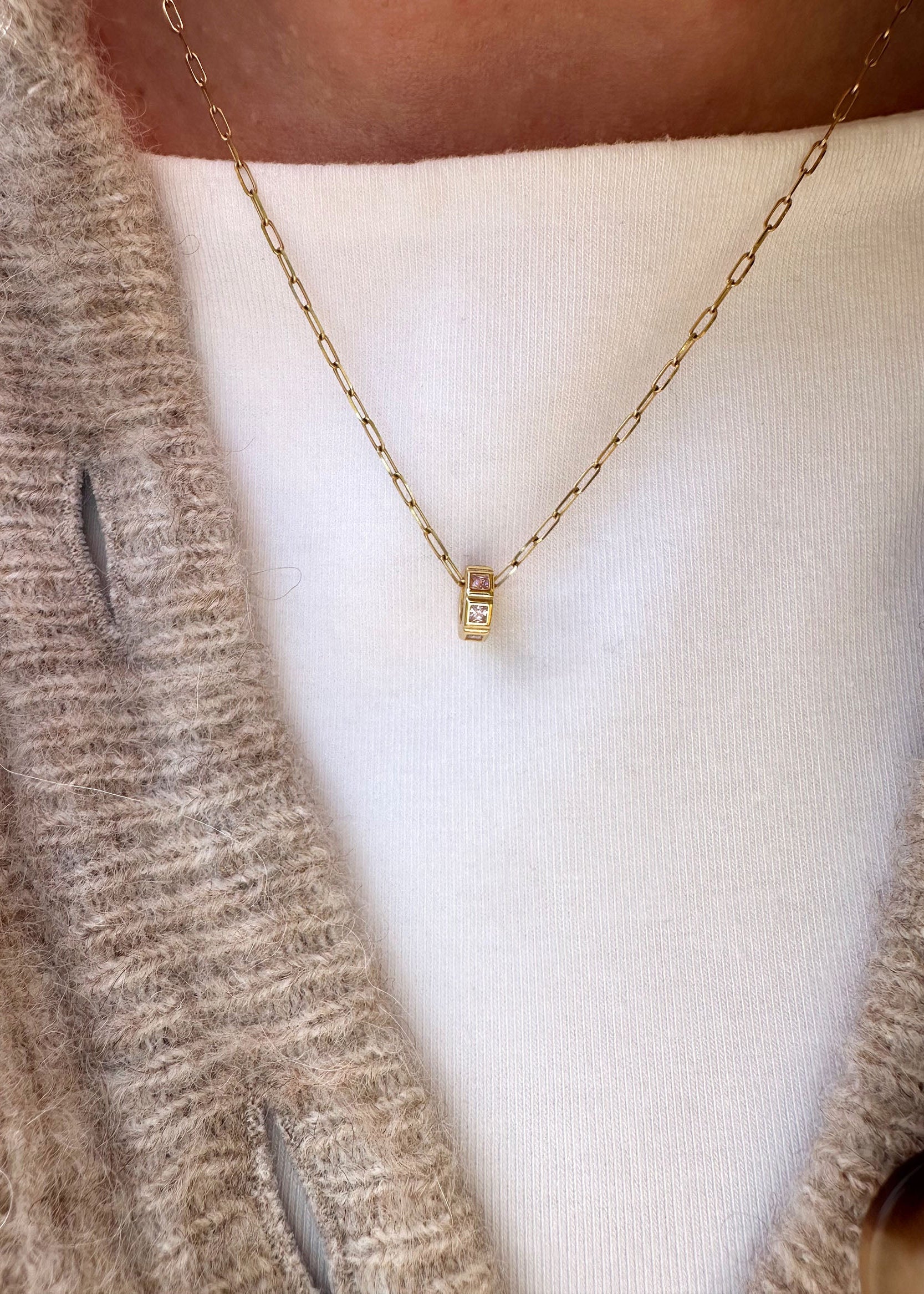 Birthstone Spacer Charms