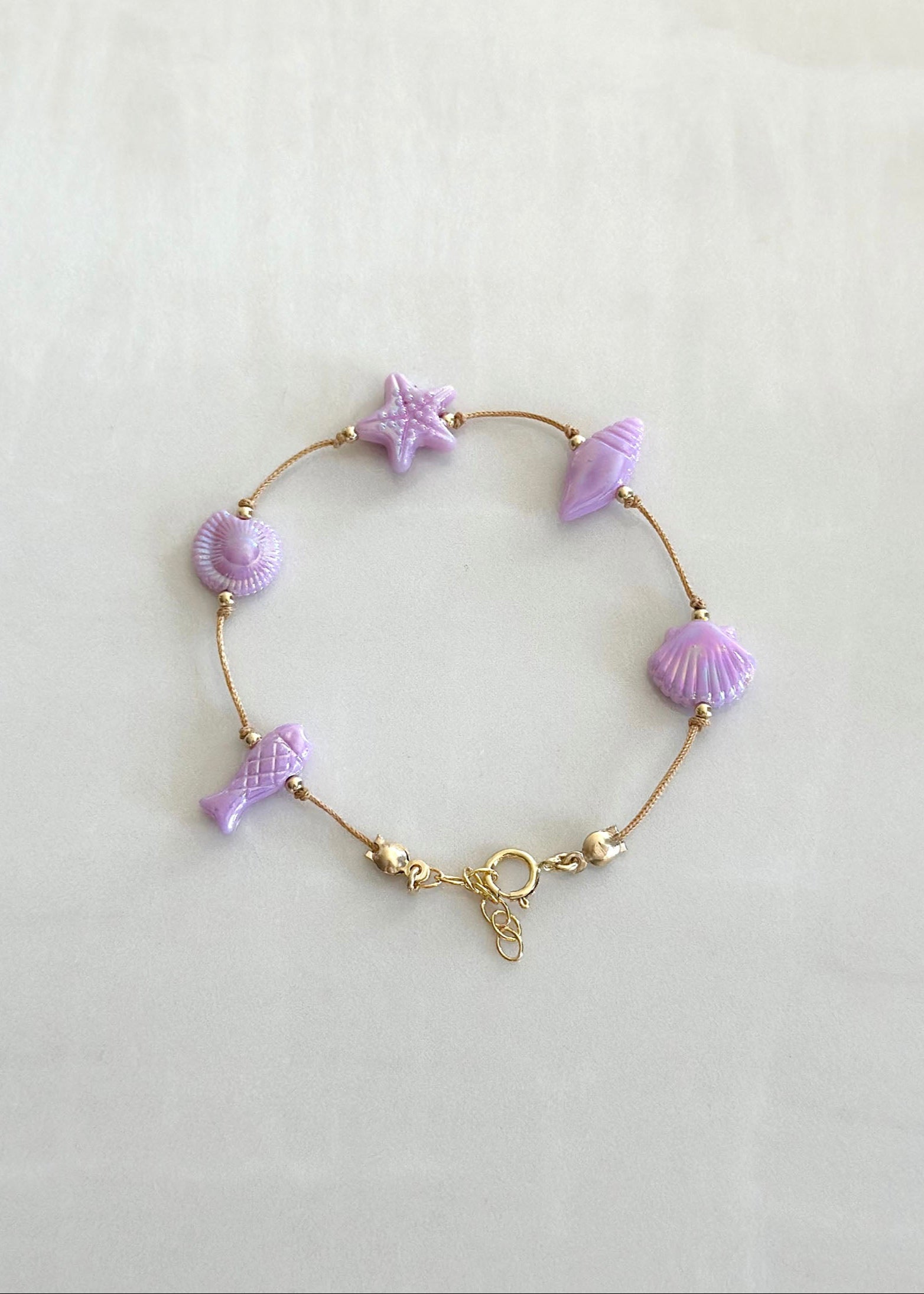 Mermaid Bracelet -  Purple