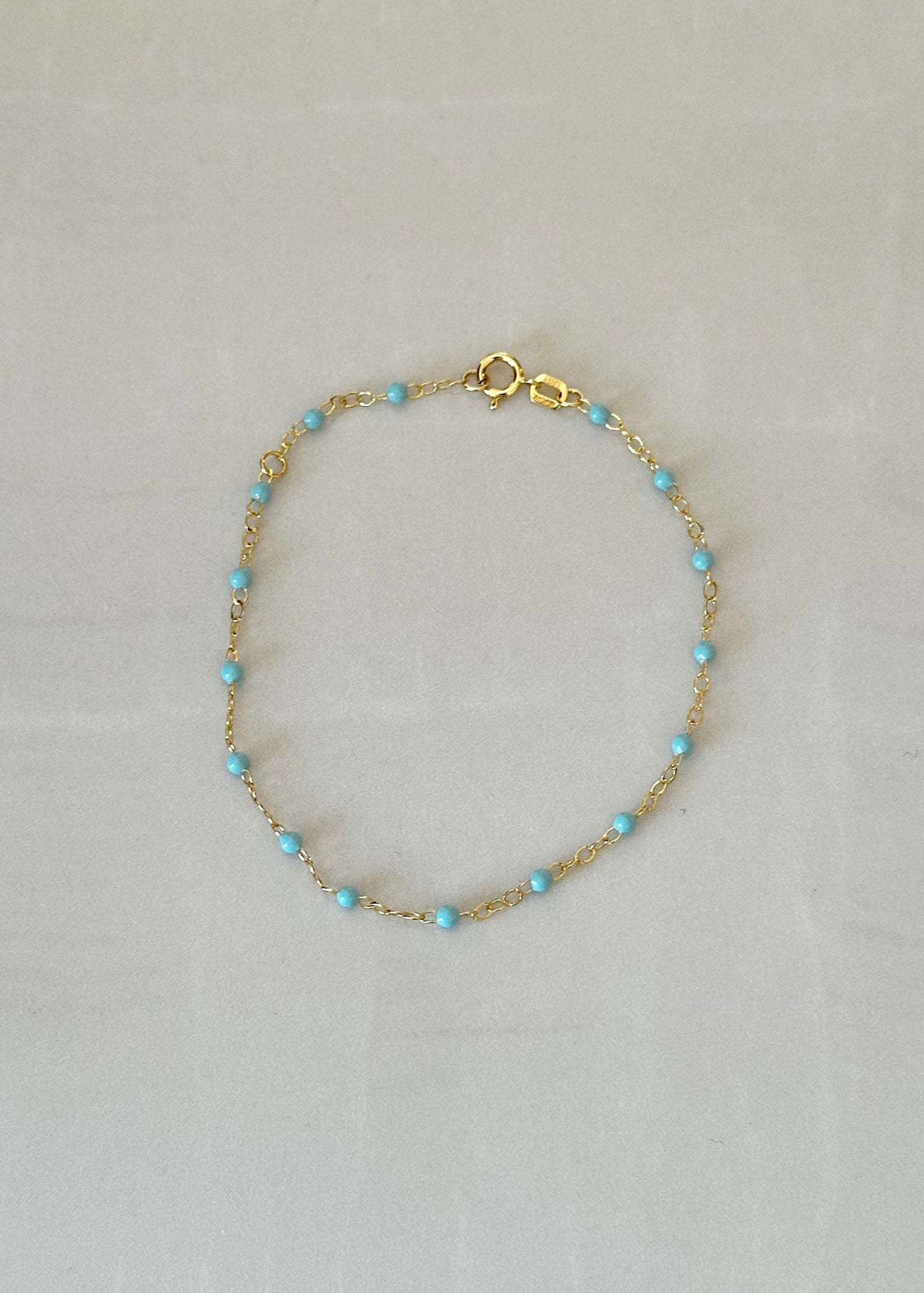 Enamel Bracelet - 14k Gold