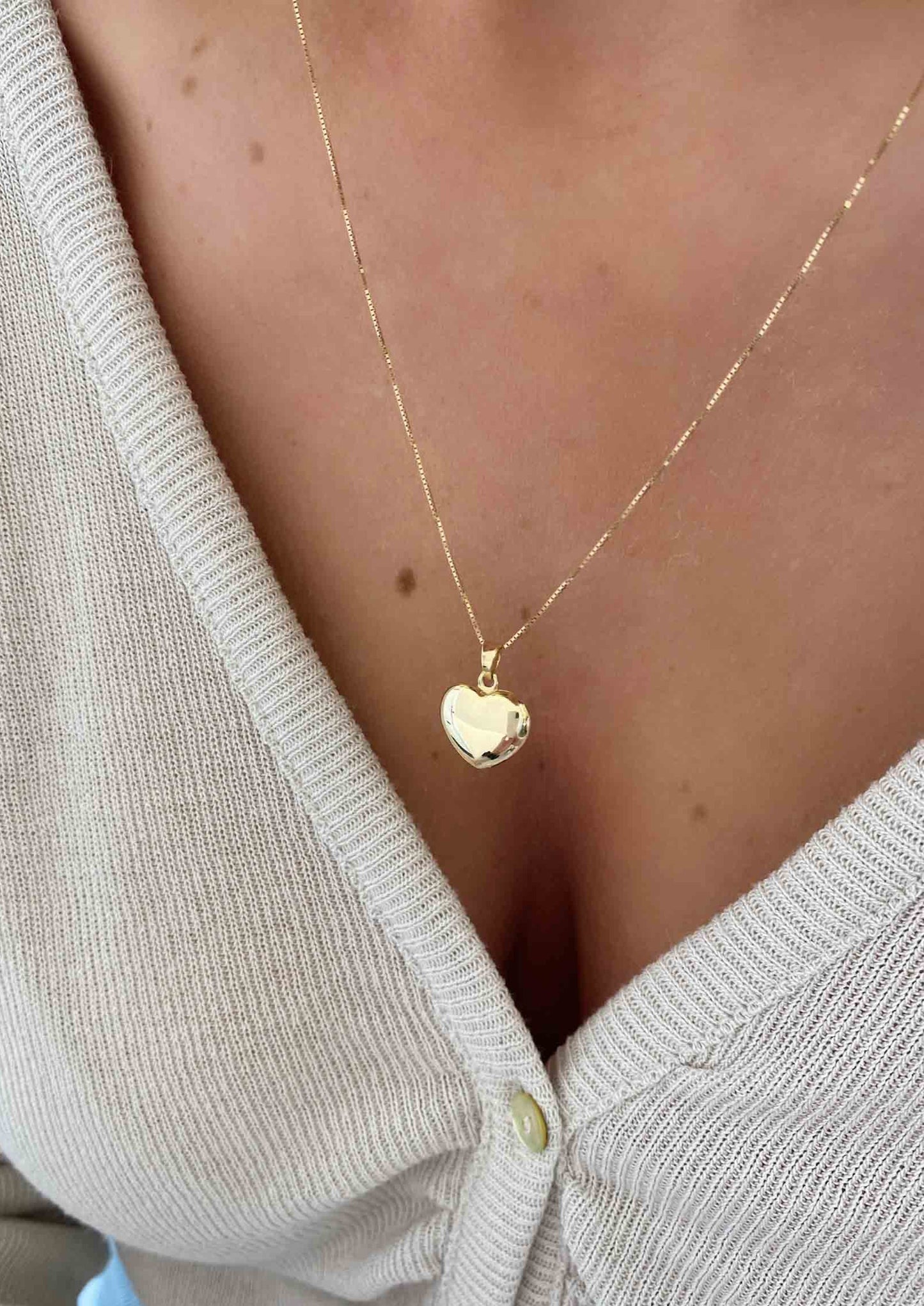 Puffy Heart Pendant