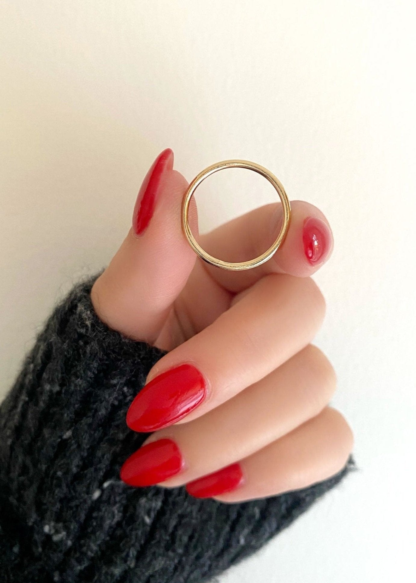 Gold Stacking Ring