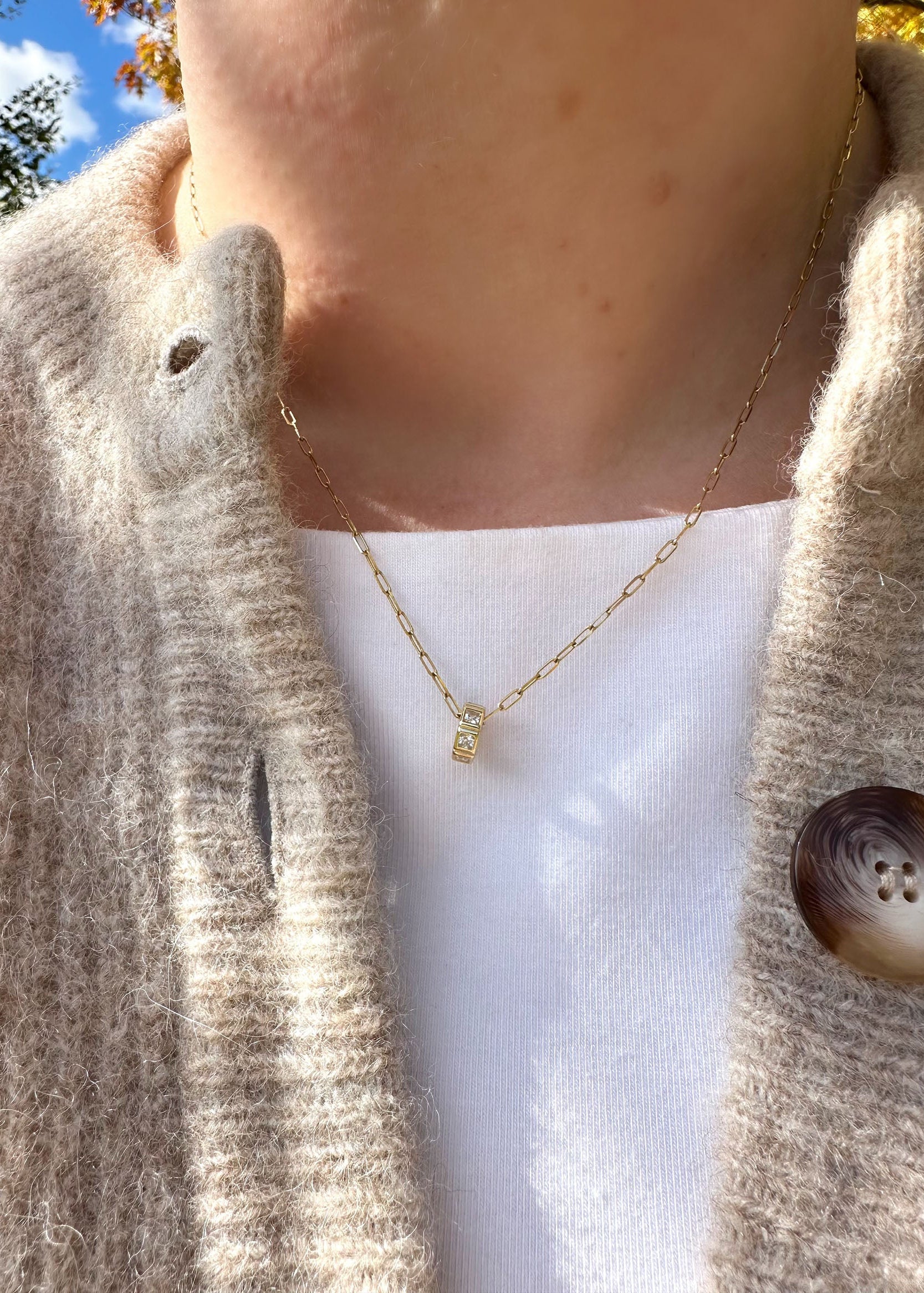 Birthstone Spacer Charms