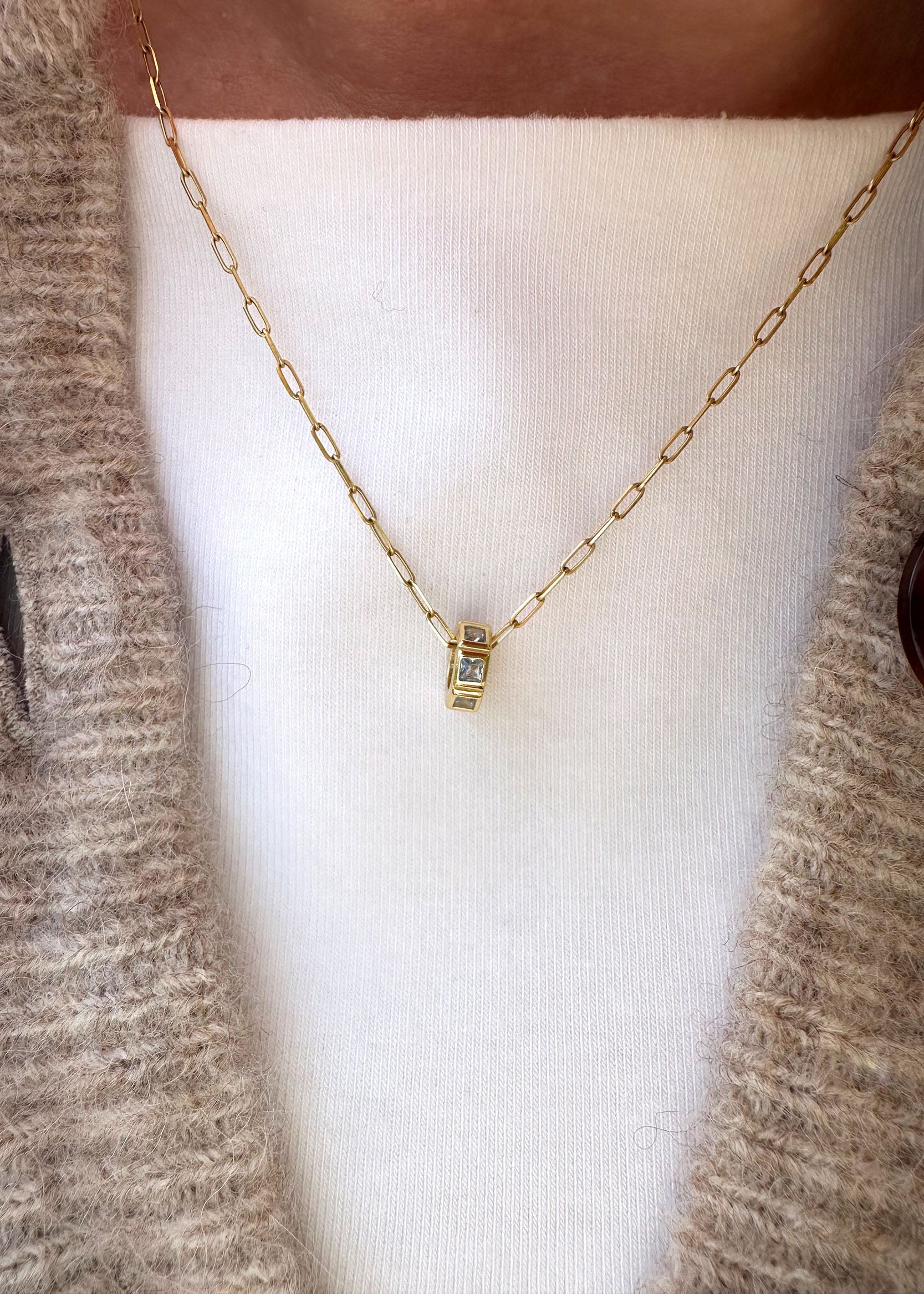 Birthstone Spacer Charms