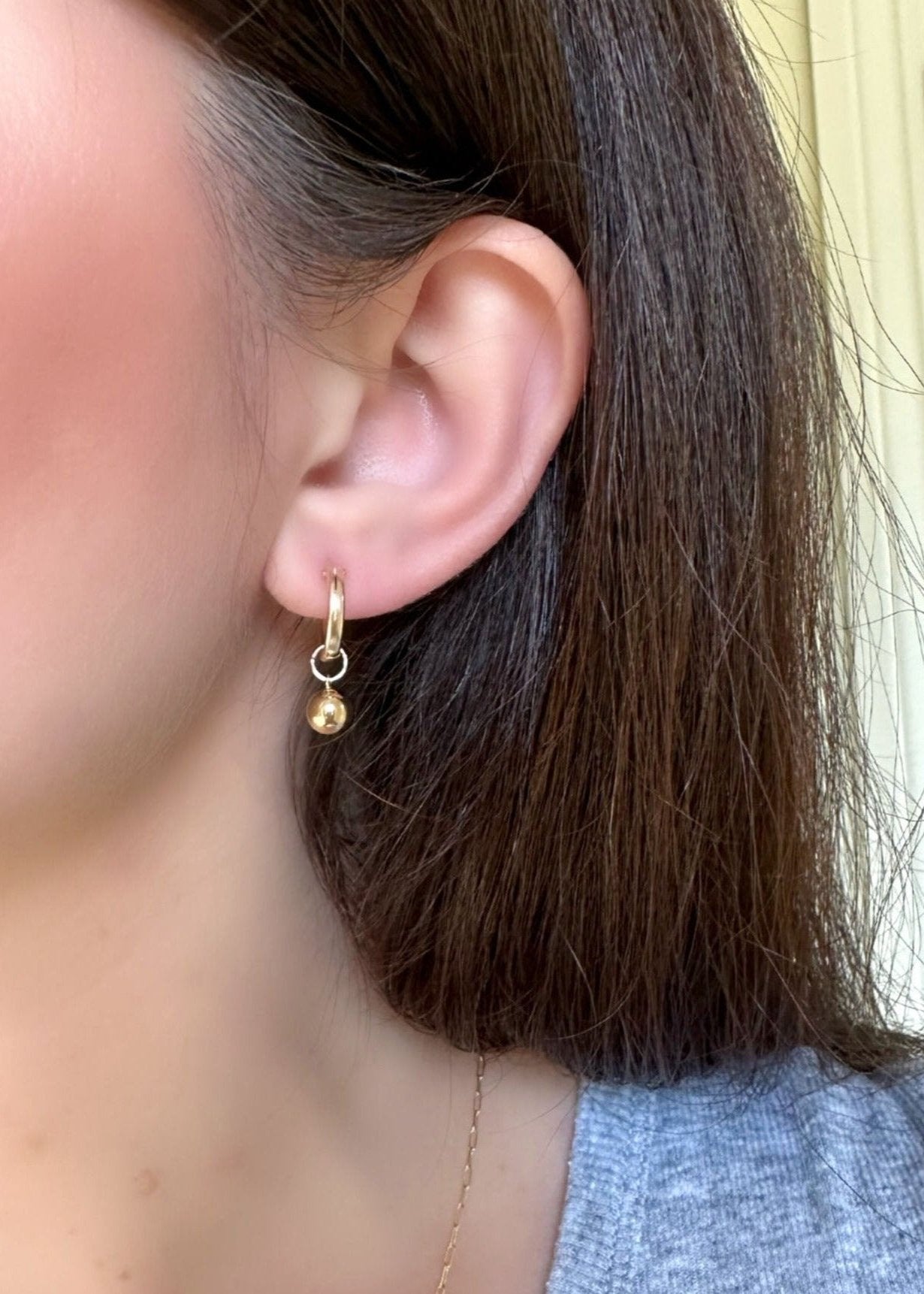 Gold Ball Charms