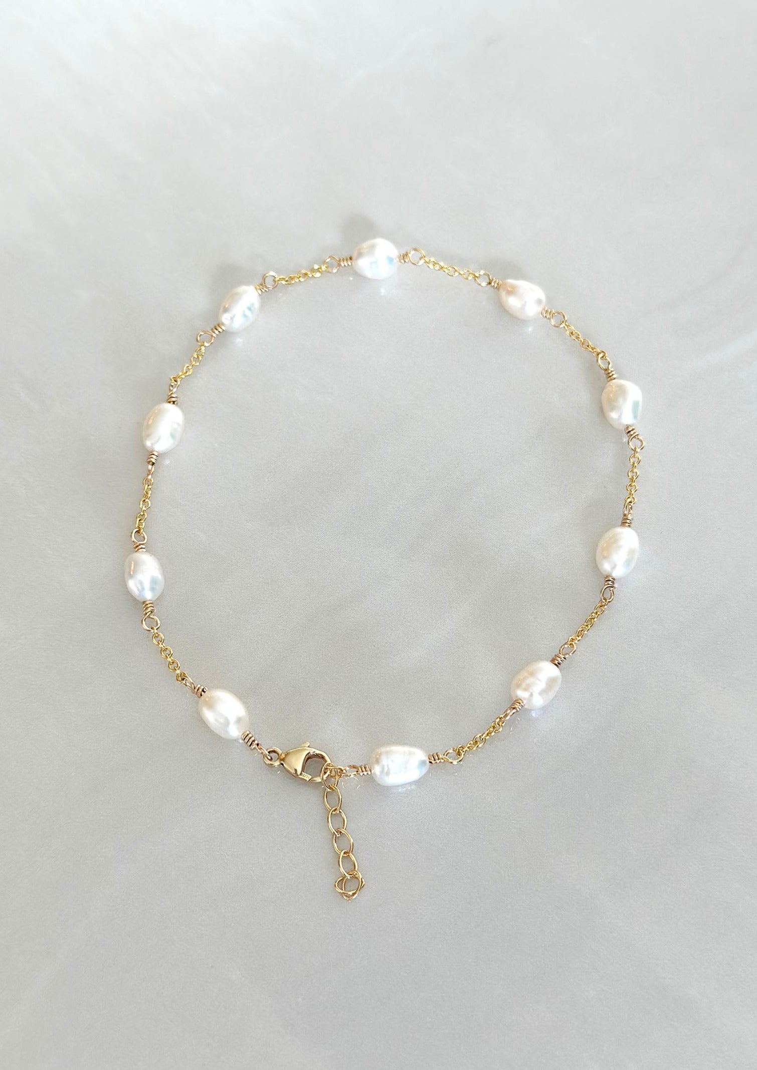 Bracelet de cheville de lierre