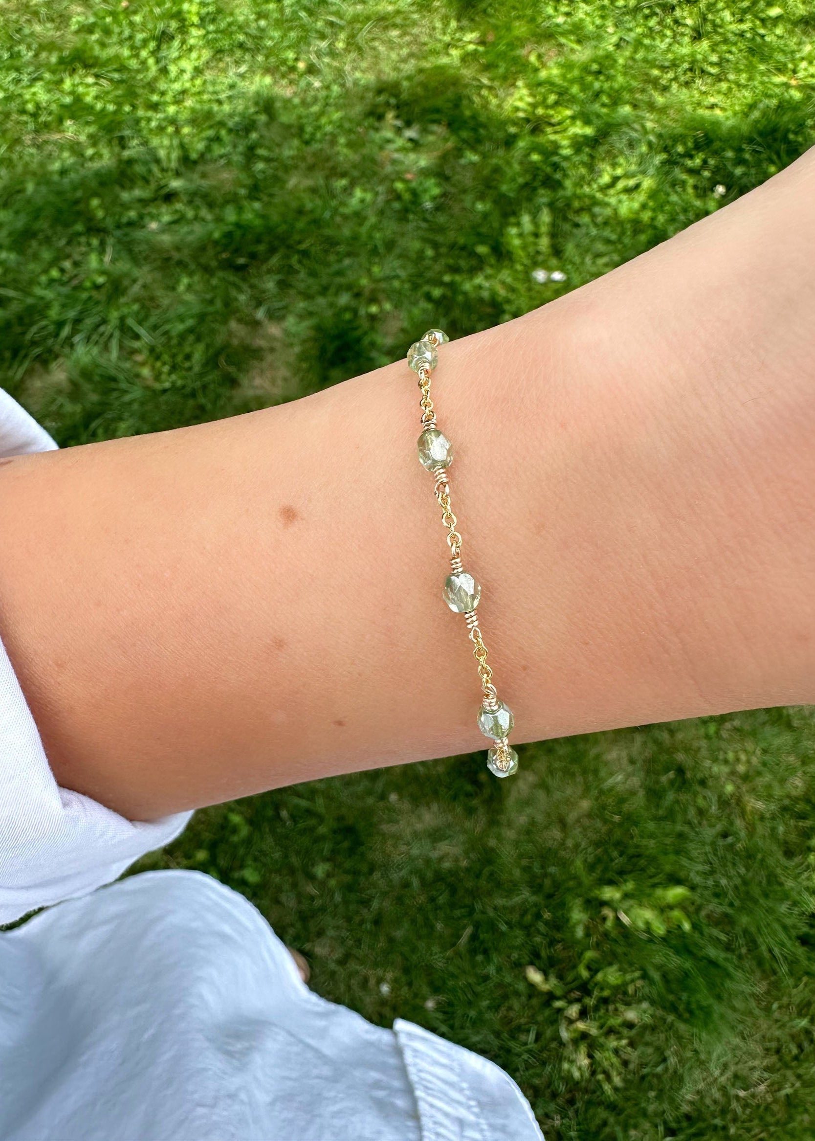 Haven Bracelet - Antique Green
