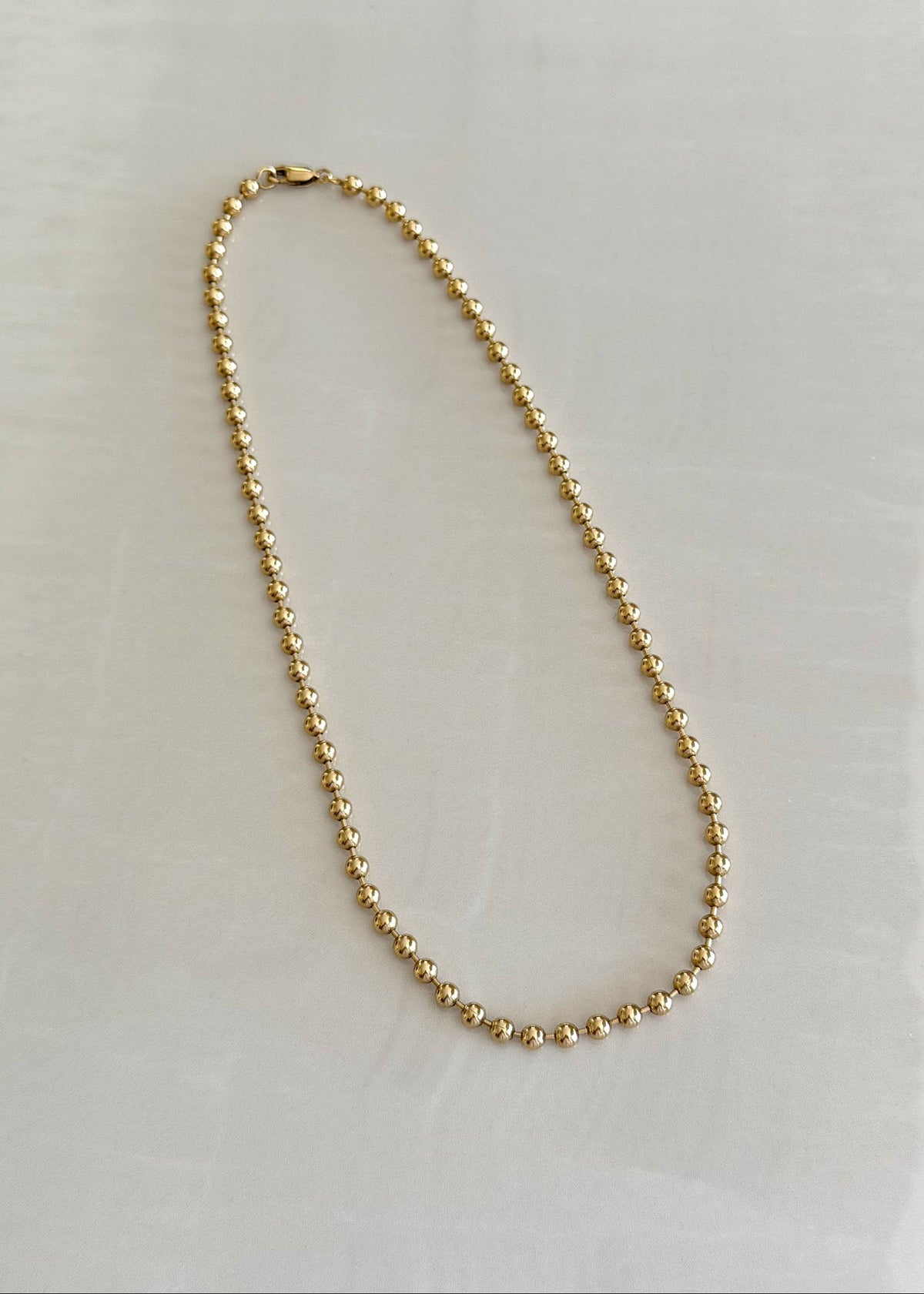 Ball Chain Necklace - 14k Gold Filled