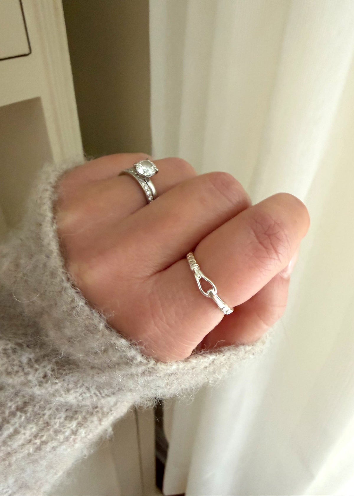 Buckle Ring - Silver