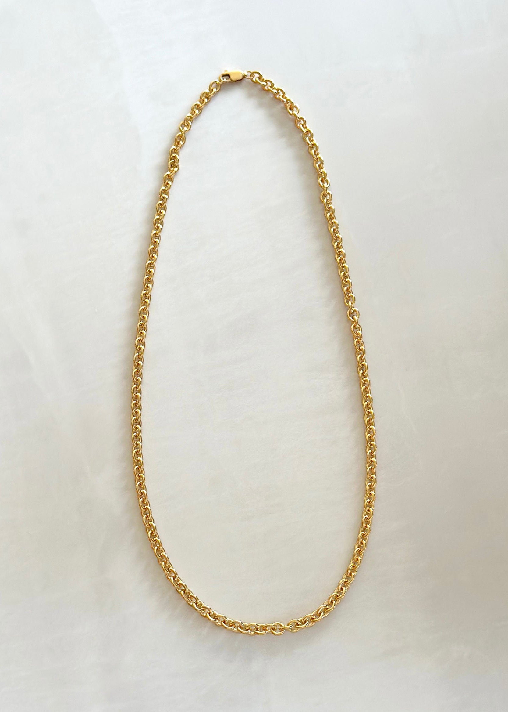 Cable Chain Necklace - 14k Gold Filled