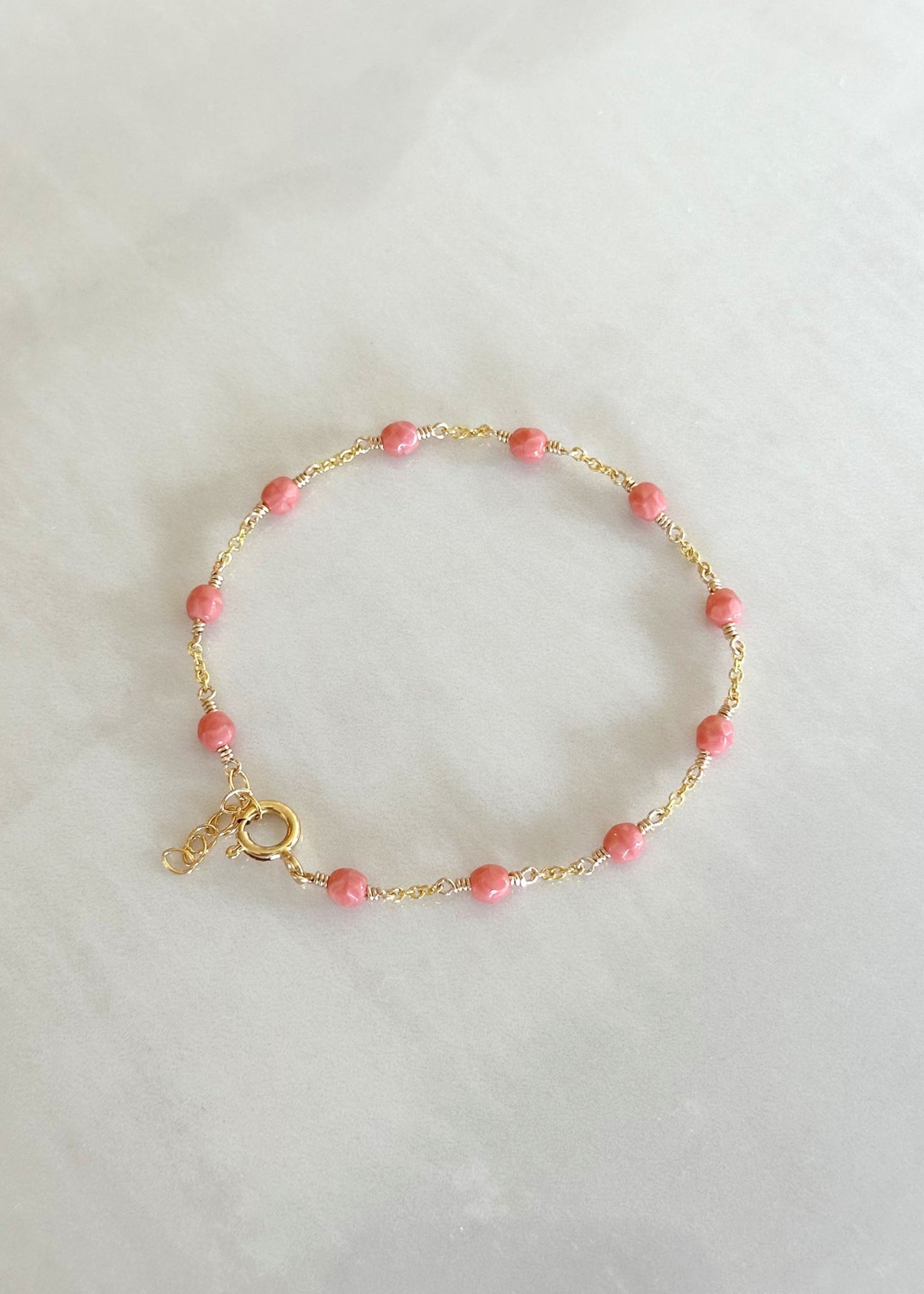 Haven Bracelet - Coral