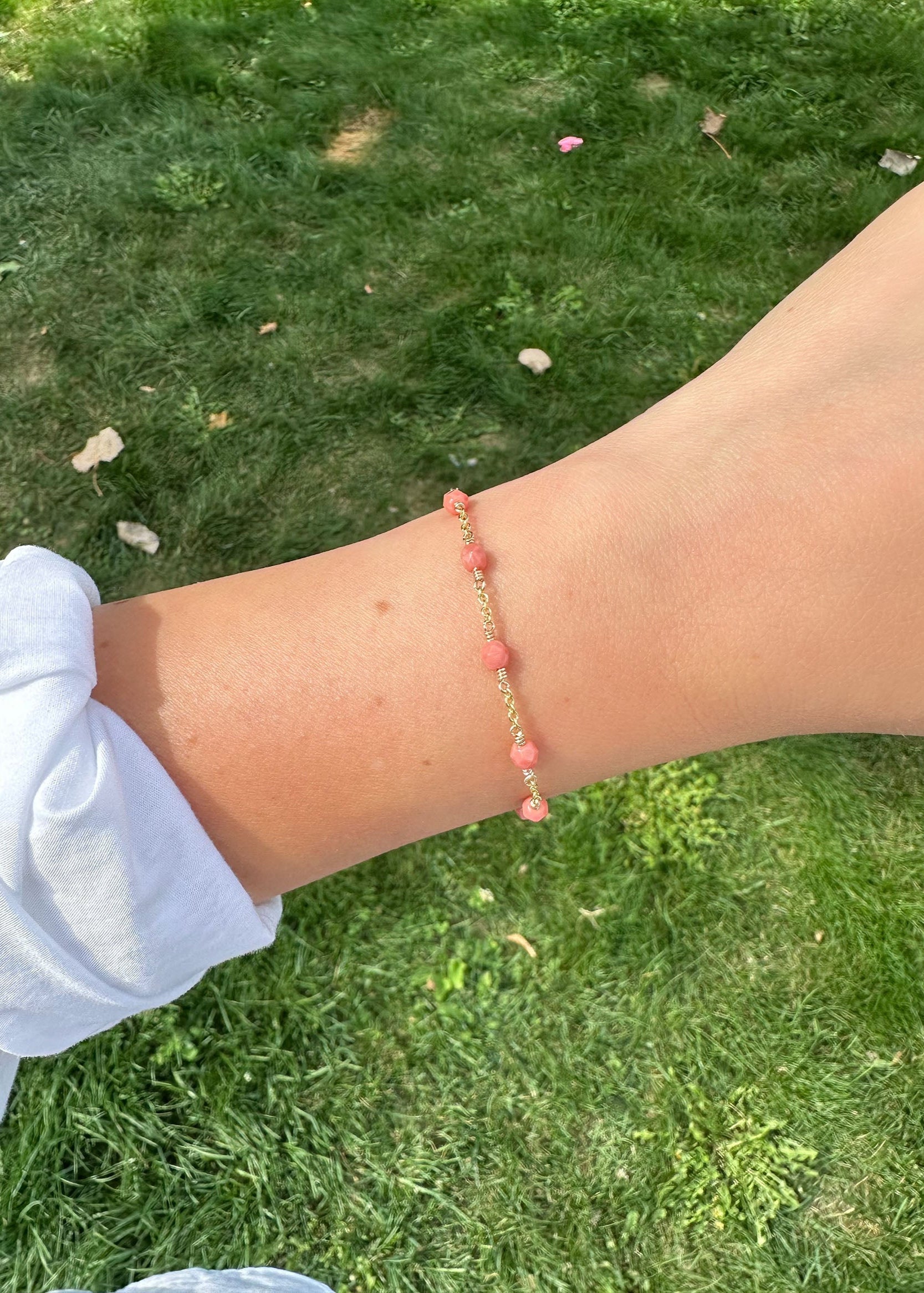 Haven Bracelet - Coral
