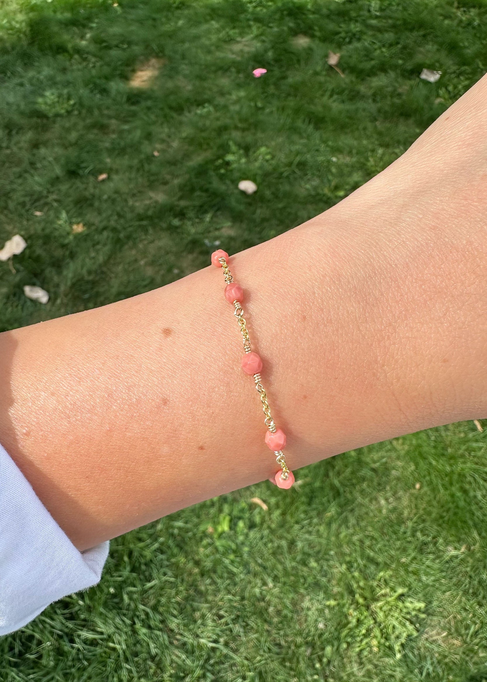 Haven Bracelet - Coral