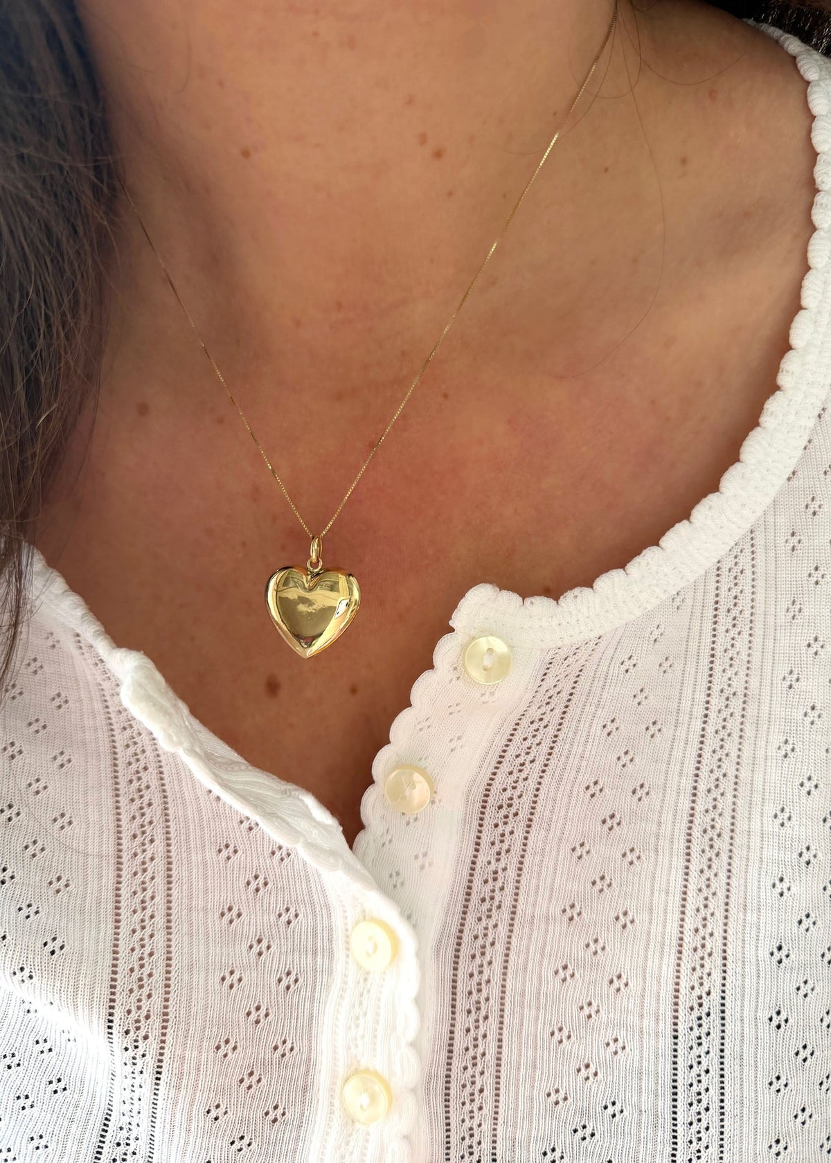 Heart Charm - 14k Gold Filled
