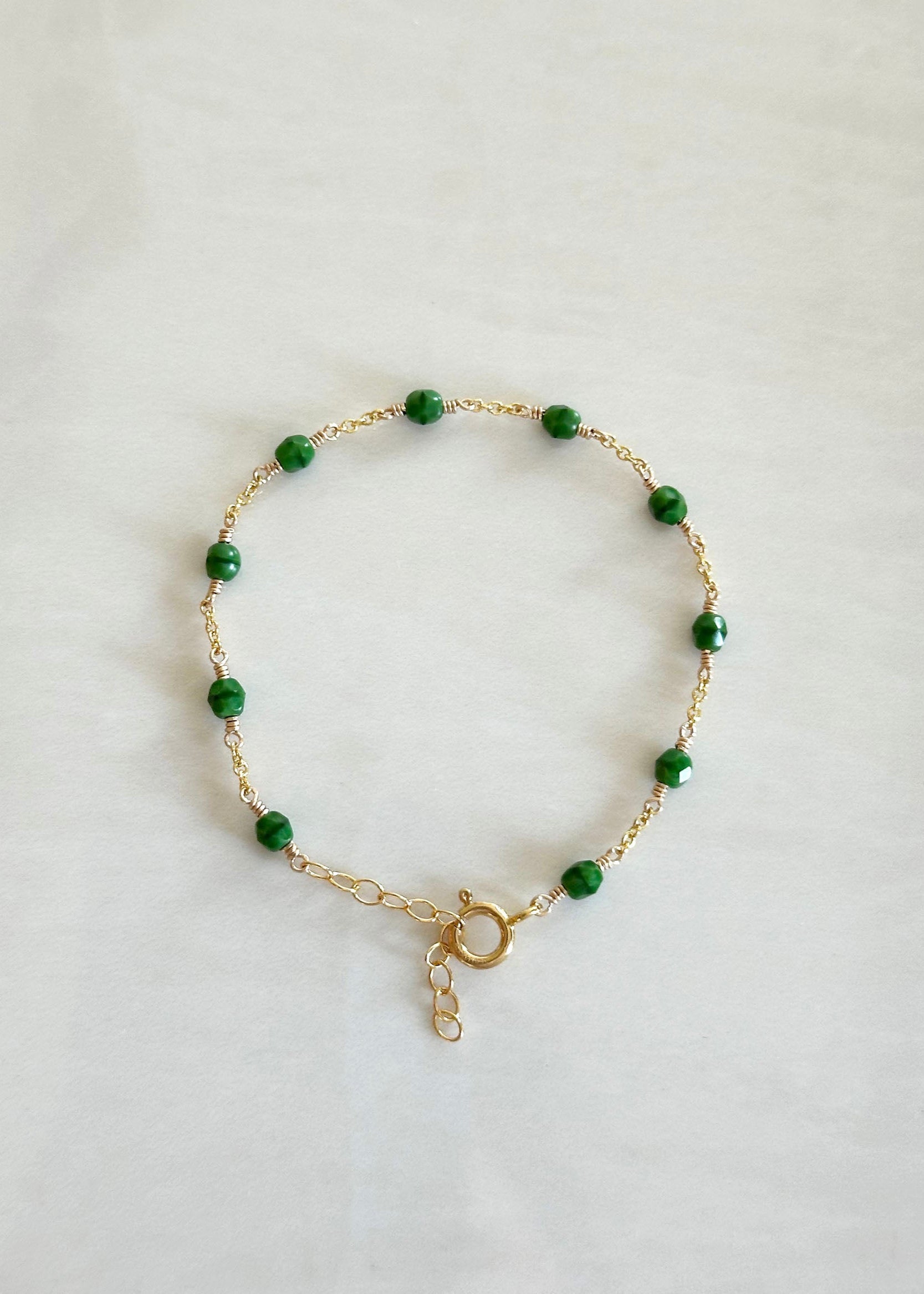 Haven Bracelet - Malachite Green