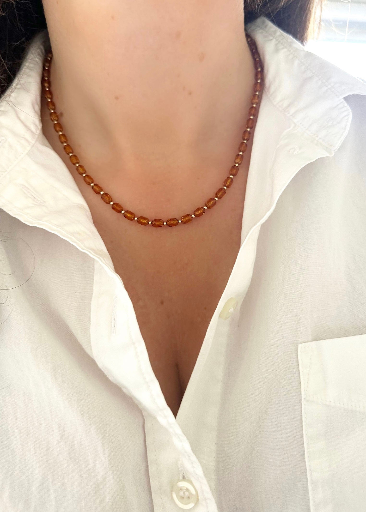 Woodland Necklace - Honey