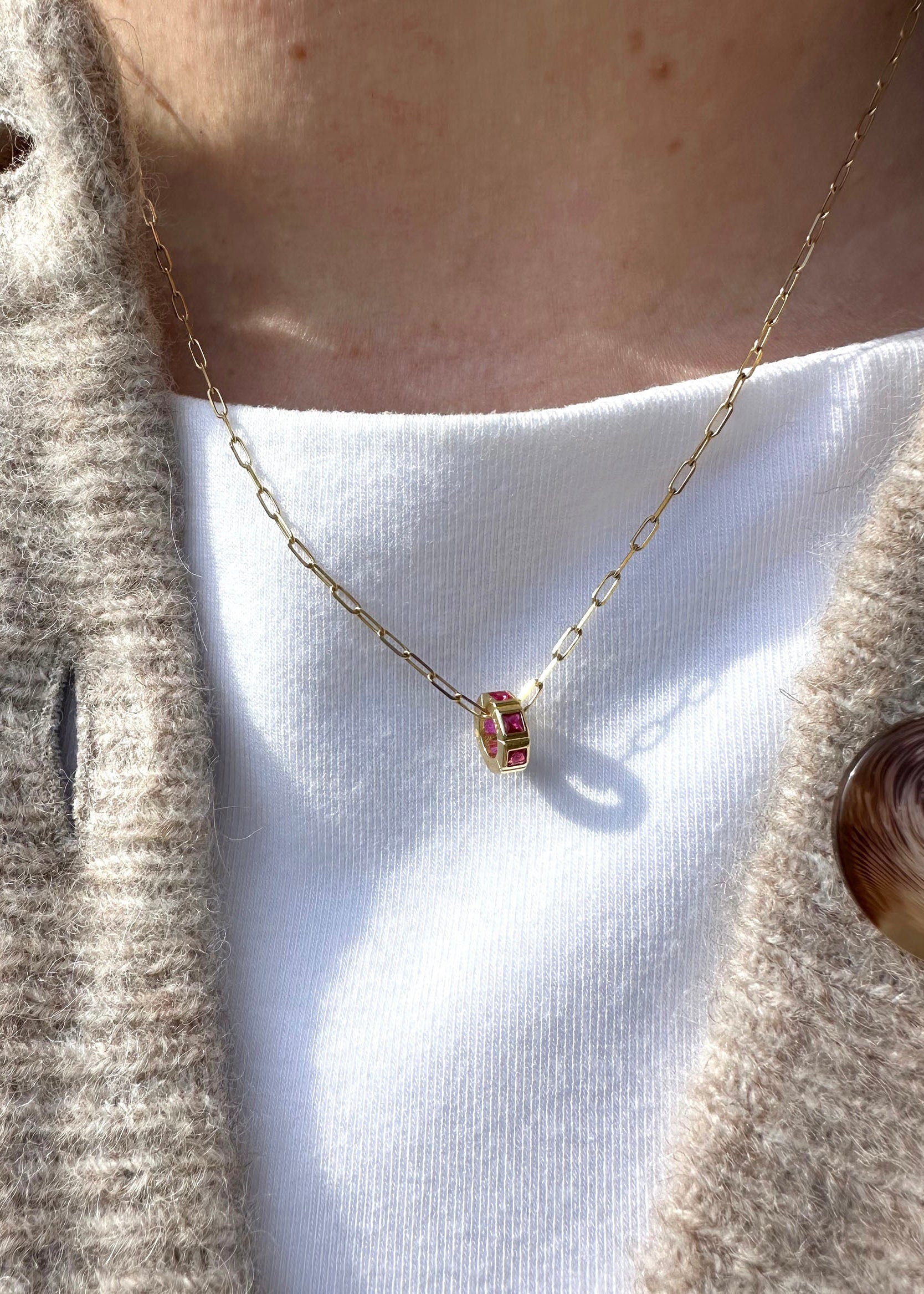 Birthstone Spacer Charms