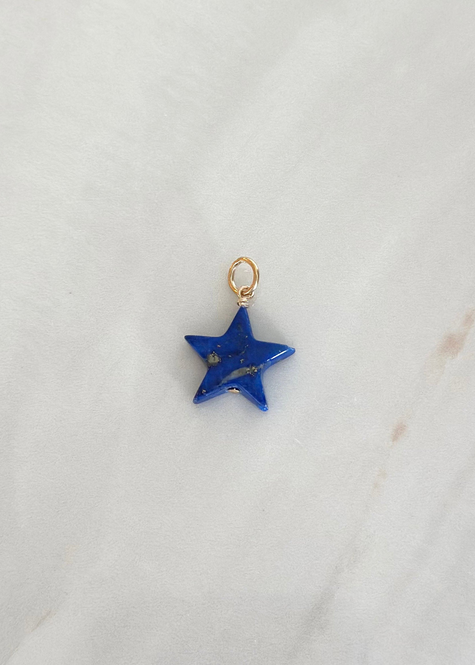 Lapis Star Pendant