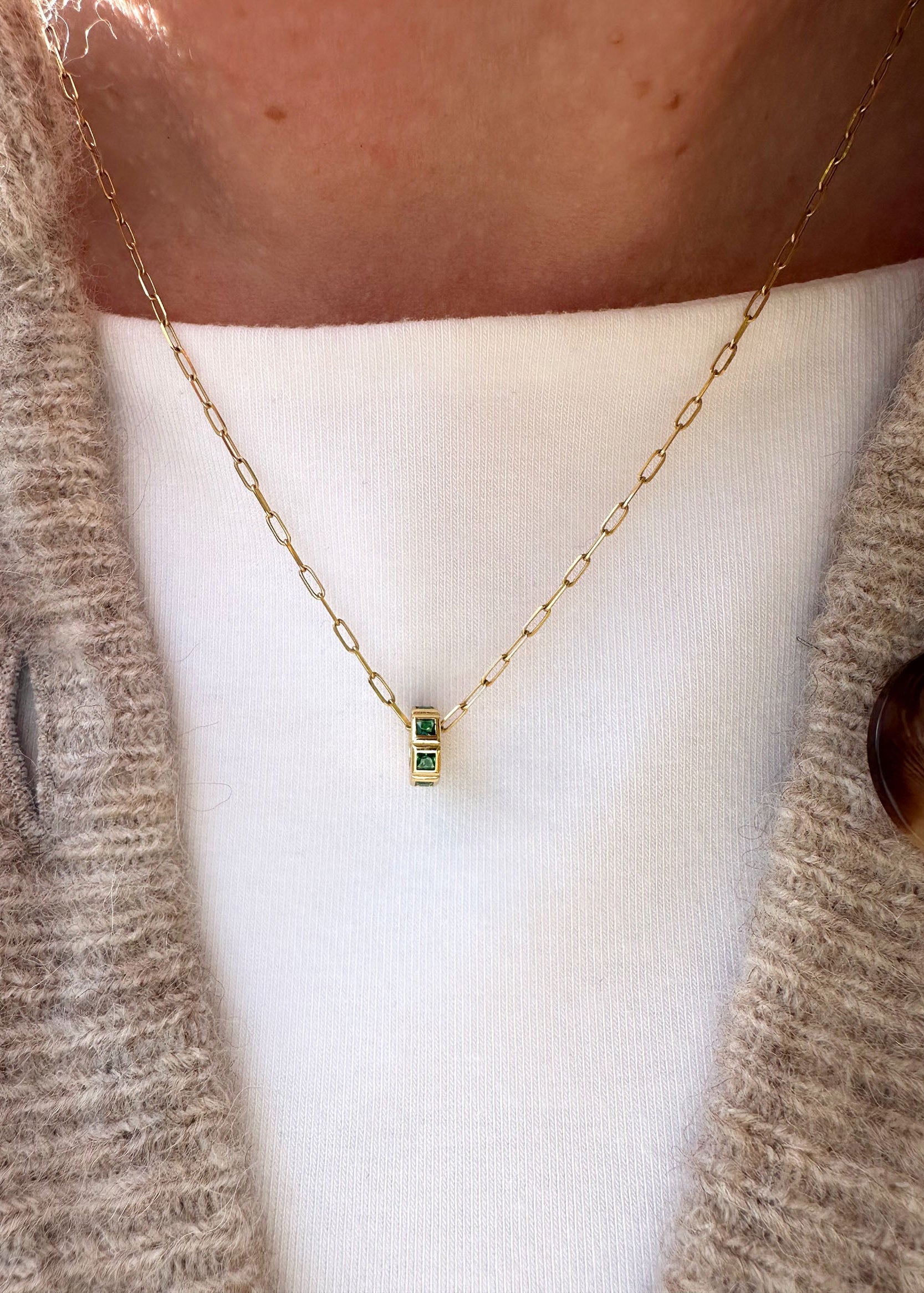 Birthstone Spacer Charms