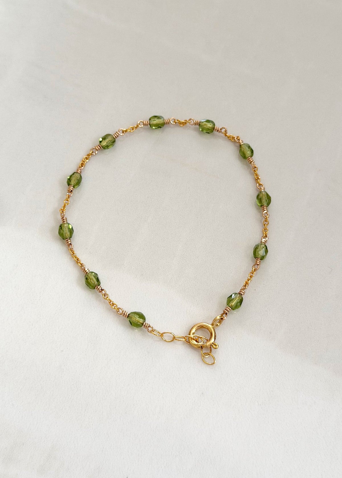 Haven Bracelet - Olivine