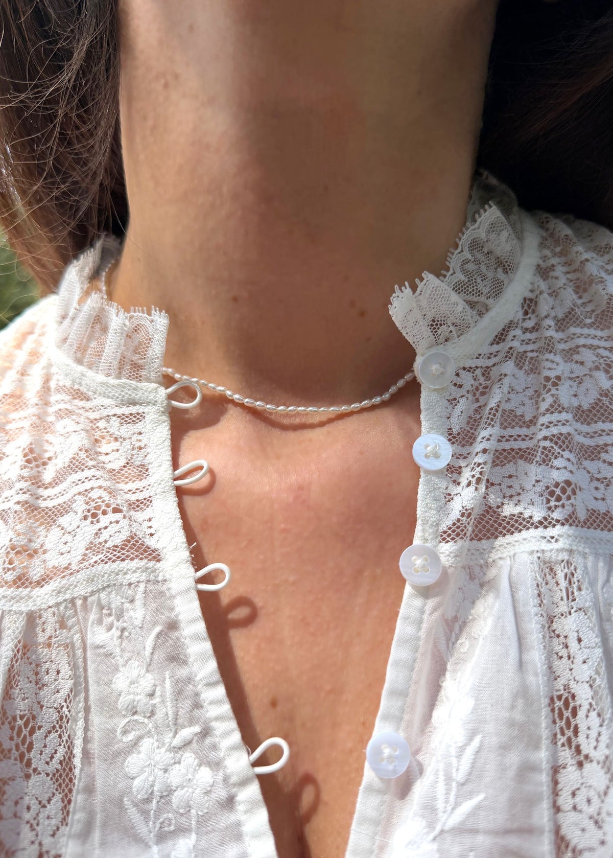 Mini Pearl Necklace
