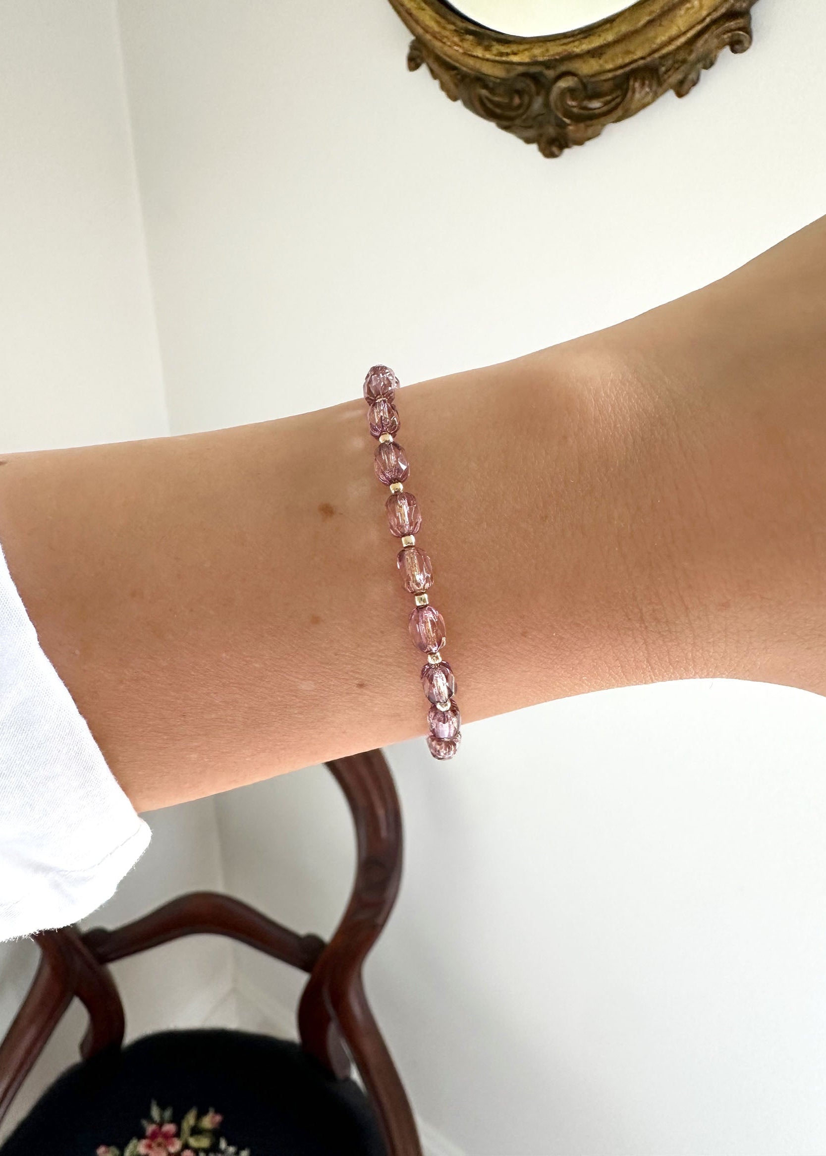 Woodland Bracelet - Antique Rose