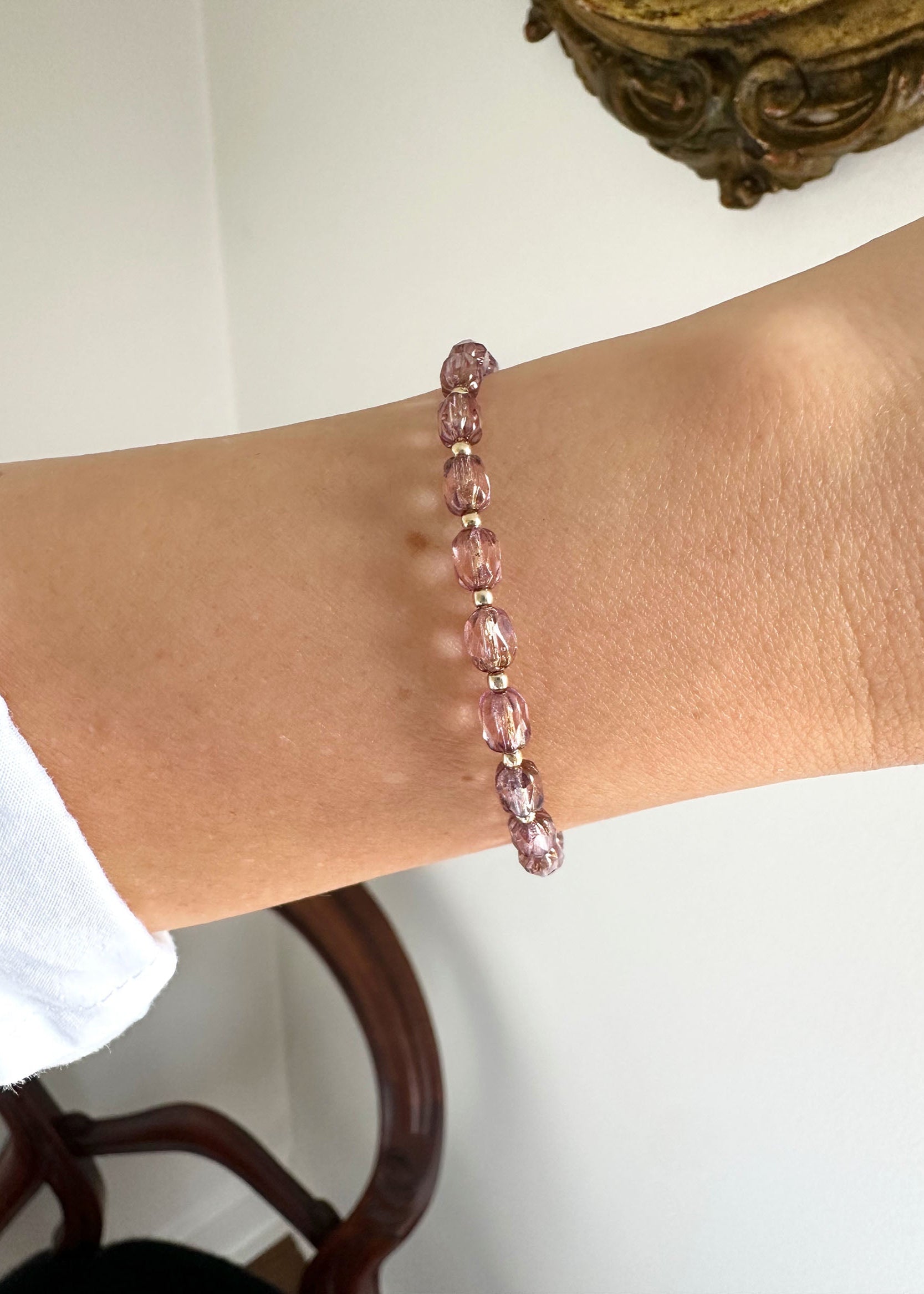 Woodland Bracelet - Antique Rose