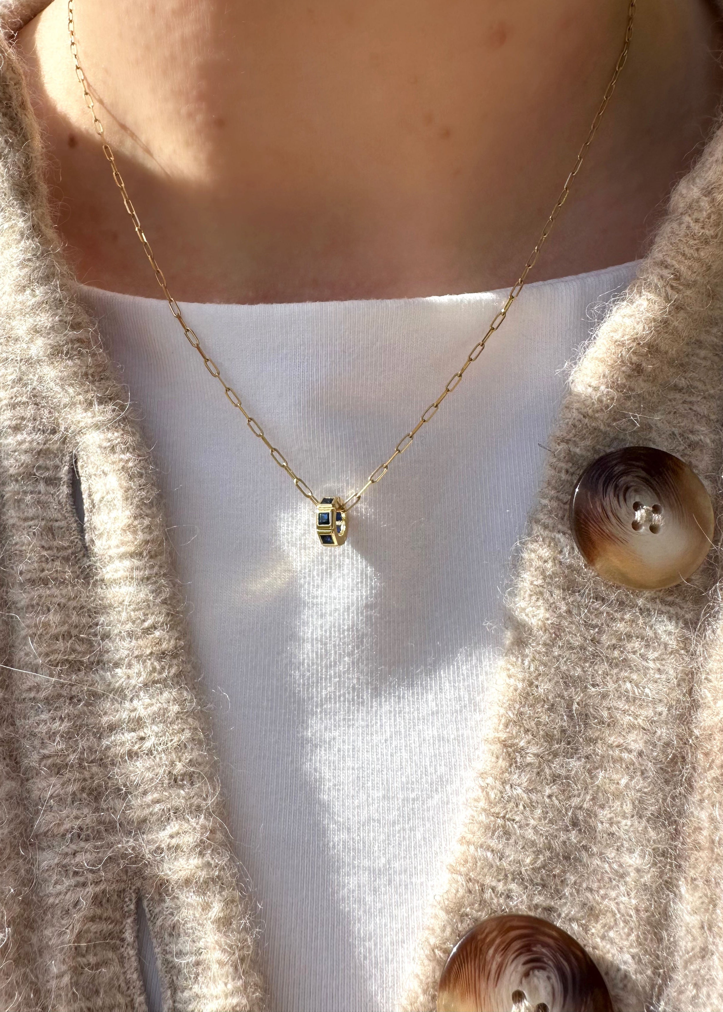 Birthstone Spacer Charms