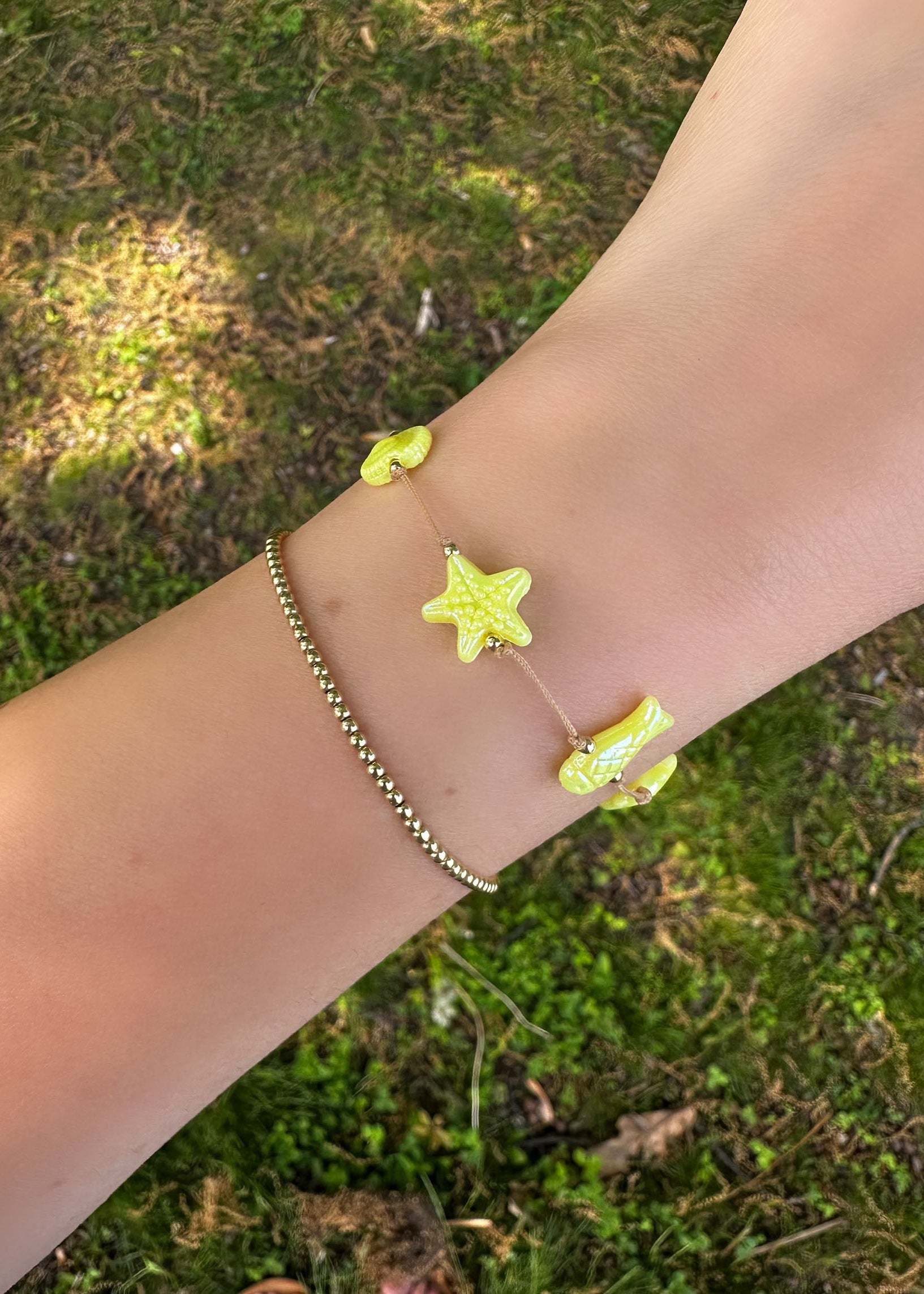 Mermaid Bracelet - Yellow