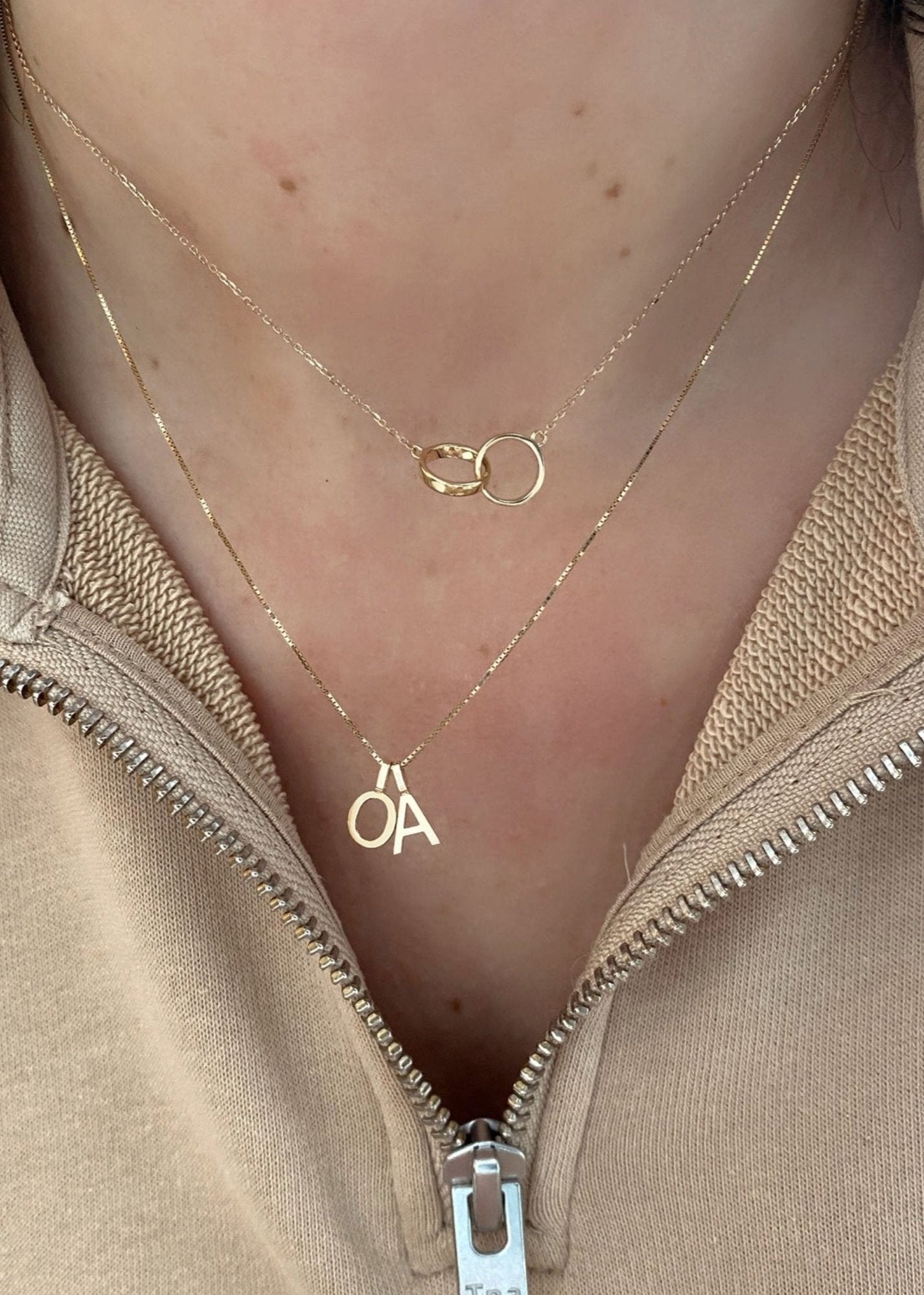 Letter Pendants (10k Solid Gold)