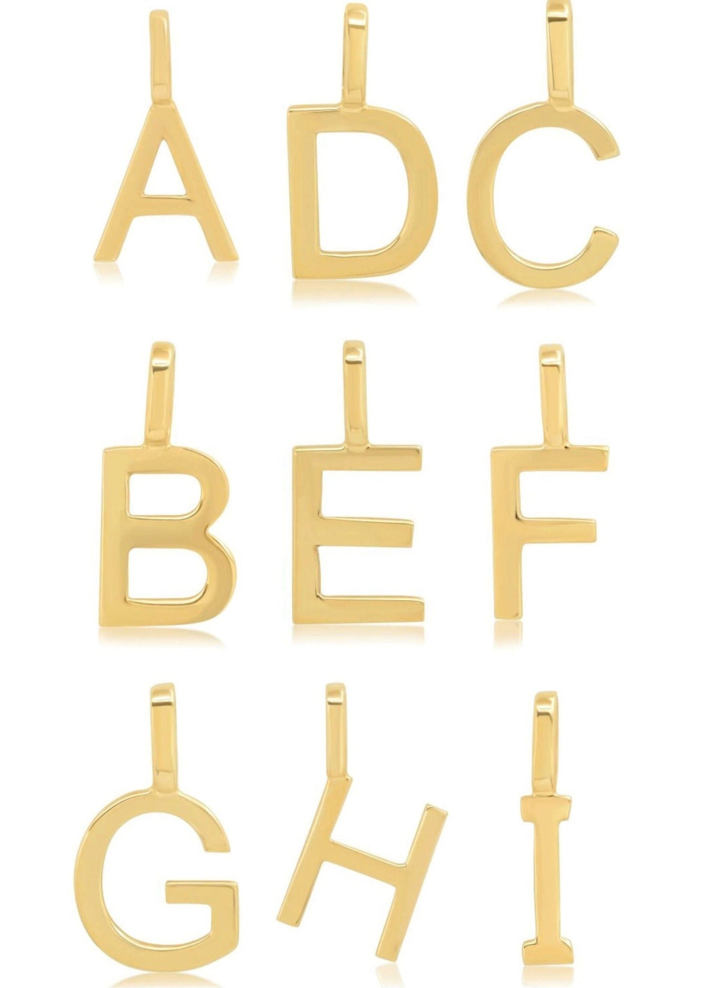 Letter Pendants